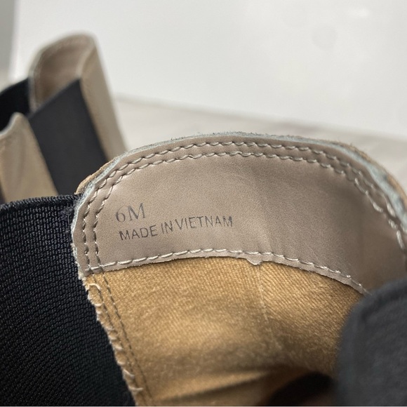 Paolo Tokio Gray Chelsea Lug Sole Bootie 6M - Picture 11 of 14